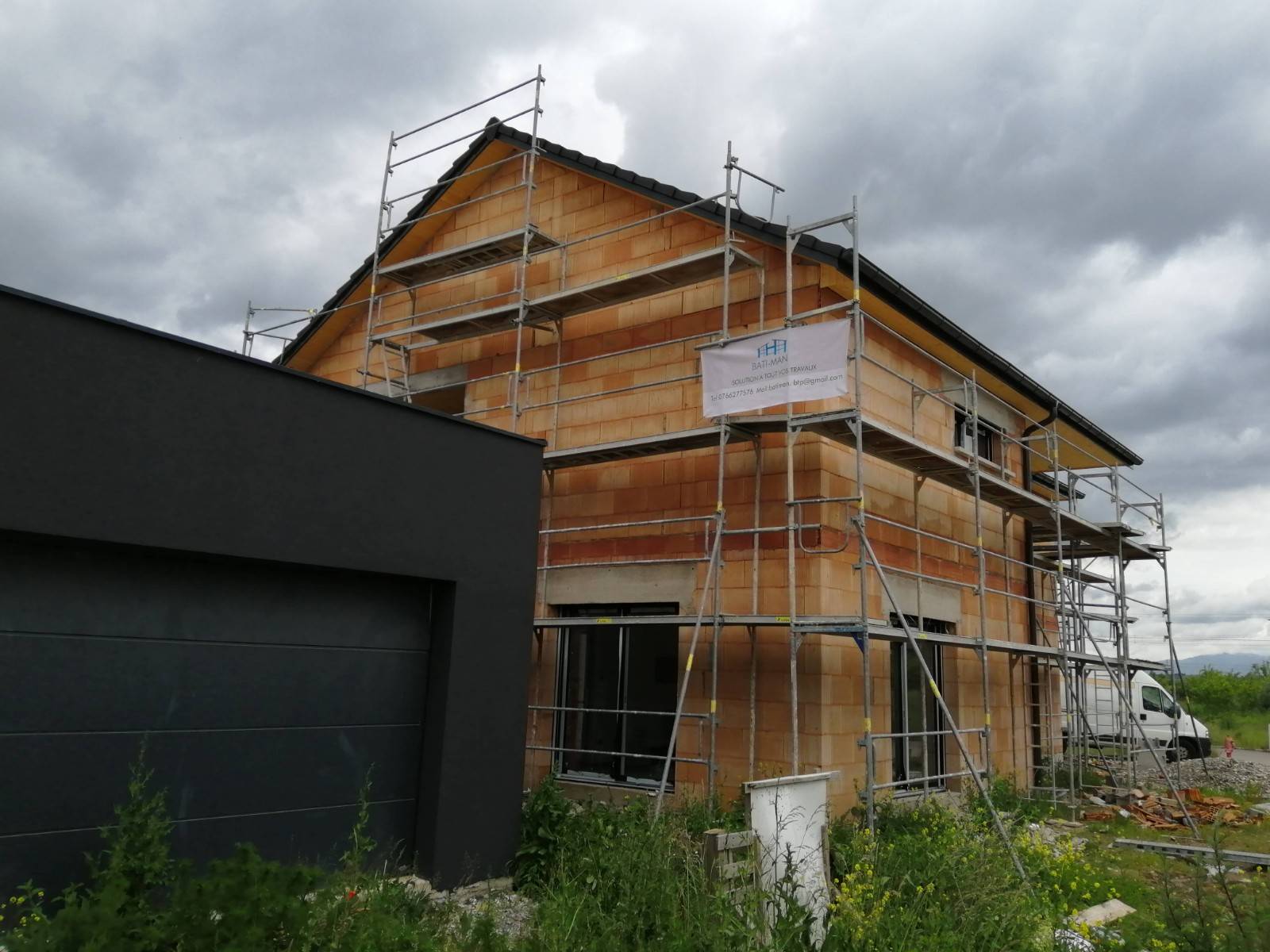 Ravalement de façade, à Sierentz près de Mulhouse Valentigney 0